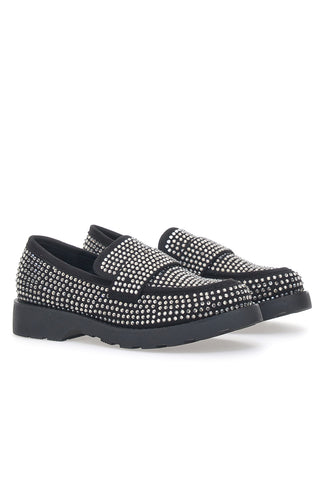 Mokasini Pittarello Glam 1102 Črni Strass