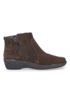 Ankle Boots iz prave usnjene semiš Pittarello 291002 Ebony