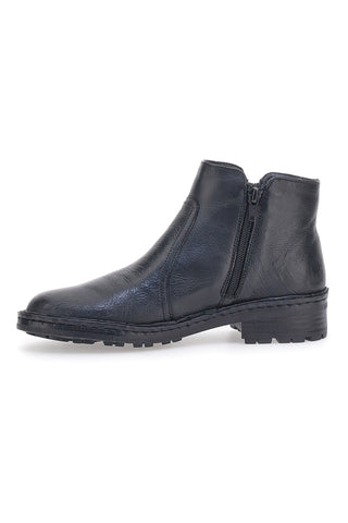 Ankle Boots iz prave usnje Pittarello 379063 Črni