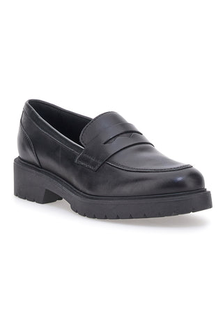 Črni mokasini Pittarello Glam 842120