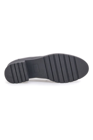 Črni mokasini s peto Pittarello Glam 85145