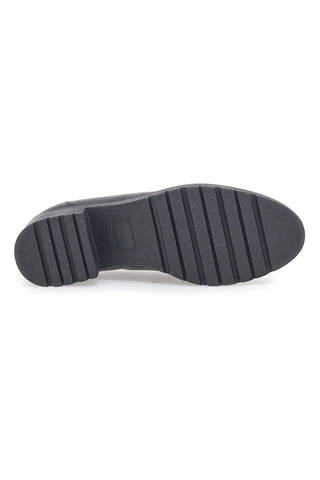 Črni usnjeni mokasini Pittarello Glam 85035
