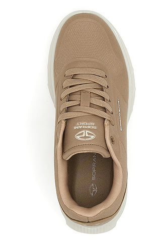 Superge Beige Soprani Sport Pau Glitter