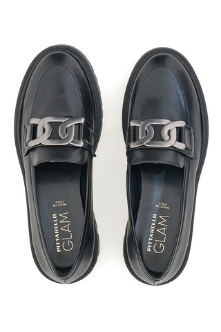 Mokasini Pittarello Glam 3501 Črni