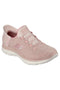 Superge Slip-On Rosa Skechers Summits-Dazzling Haze Rosa