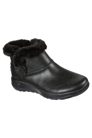 Črni škornji Skechers On-The-Go Joy Endeavor