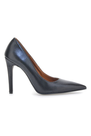 Črne čevlje z izrezanim noskom in stiletto peto Pittarello Couture 1380