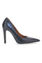 Črne čevlje z izrezanim noskom in stiletto peto Pittarello Couture 1380