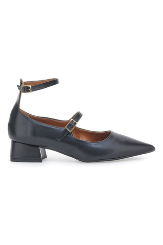 Balerinke Mary Jane Pittarello Couture 31 Črne