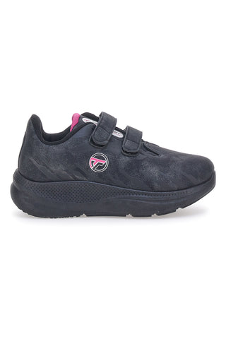 Črni superge z velcro trakom The First 325305