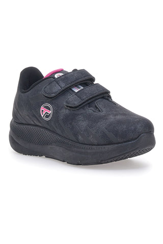 Črni superge z velcro trakom The First 325305