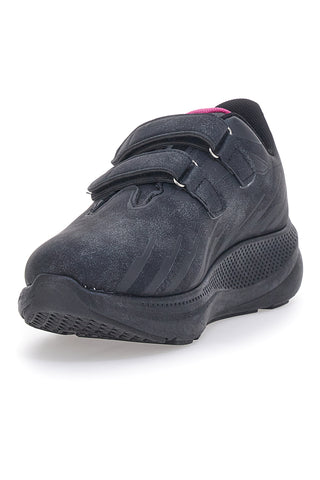 Črni superge z velcro trakom The First 325305