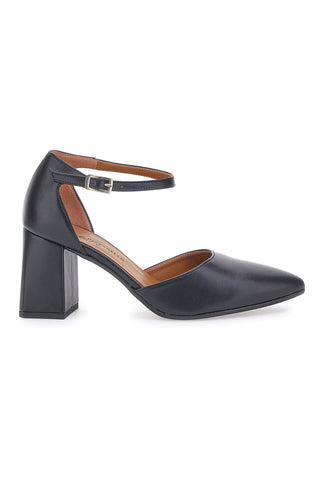 Črni čevlji z zaponko Pittarello Couture 43702