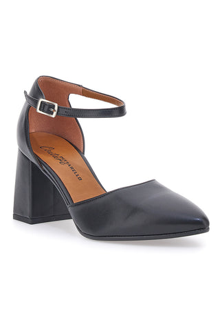 Črni čevlji z zaponko Pittarello Couture 43702