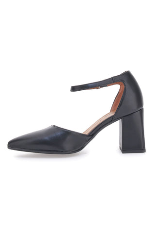 Črni čevlji z zaponko Pittarello Couture 43702