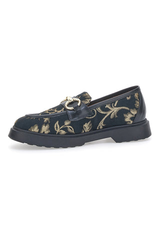 Črni mokasini Pittarello Couture 019603