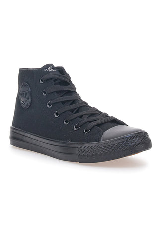 Everlast Black Canvas High Top Sneakers 238