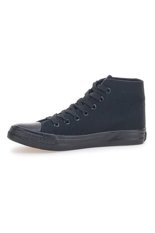 Everlast Black Canvas High Top Sneakers 238