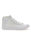 Visoke bele platnene superge Everlast 238