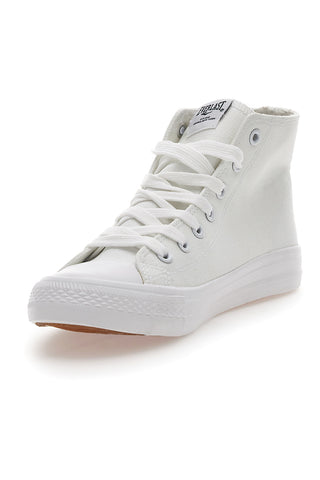 Visoke bele platnene superge Everlast 238