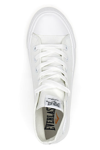 Visoke bele platnene superge Everlast 238