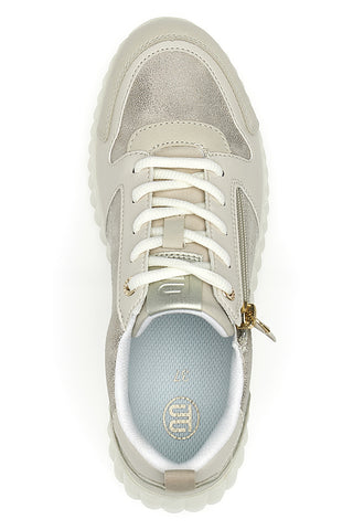 Sneakers Panna z vezalkami Bugatti D44ADO11