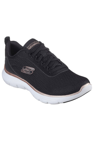 Črni športni copati Skechers Flex Appeal 5 Uptake