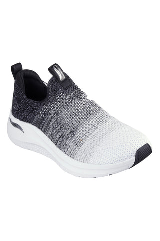 Bele in črne superge Skechers Arch Fit 2