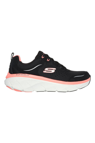 Črni in roza superge Skechers D'Lux Walker 2 Daisy Doll