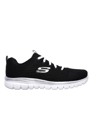 Črni ženski športni copati Skechers Graceful Get Connected