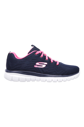 Modre ženske superge Skechers Graceful Get Connected
