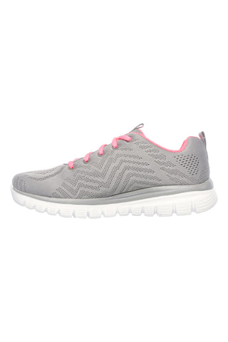 Sive ženske superge Skechers Graceful Get Cobbected