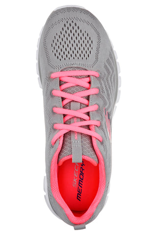 Sive ženske superge Skechers Graceful Get Cobbected