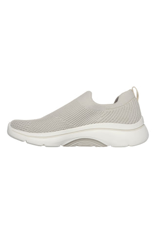 Sive ženske superge Slip On Skechers Go Walk Arch Fit 2.0
