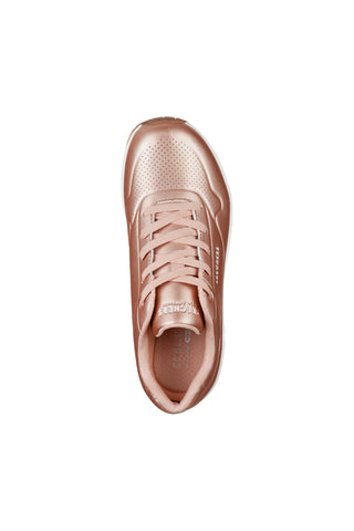 Ženski športni copati RoseGold Skechers Uno-Rose Bold