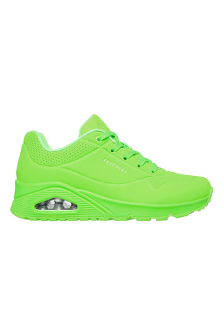 Zelene ženske superge Skechers Uno-Night Shades
