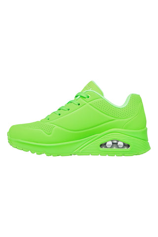 Zelene ženske superge Skechers Uno-Night Shades