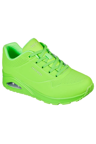 Zelene ženske superge Skechers Uno-Night Shades