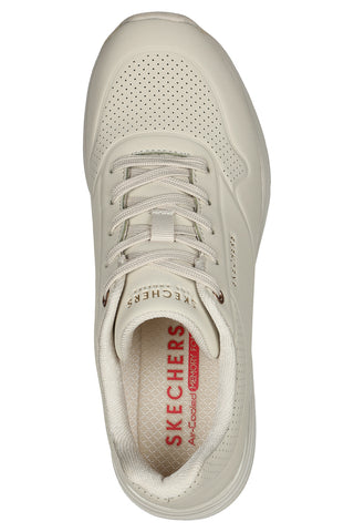 Bež superge s platformo Skechers Million Air