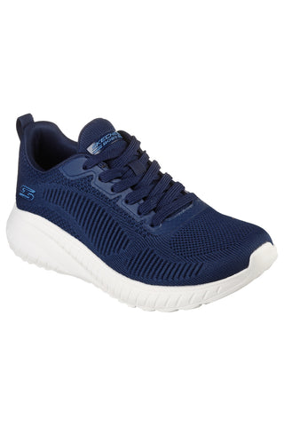 Modre ženske superge Skechers Bobs Squad Chaos
