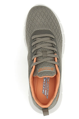 Športni copati Taupe Skechers Bobs B Flex - Quick Pivot