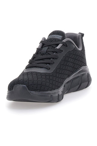 Črni športni copati iz mrežastega materiala Skechers Bobs B Flex - Quick Pivot