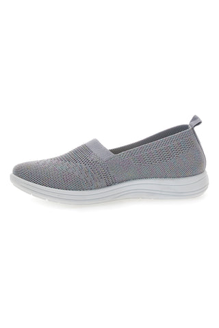 Sive superge Slip On z okraski Me & Me 090243