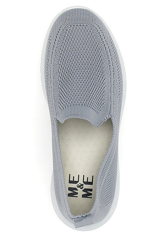 Sive superge Slip On iz tkanine Me & Me 06