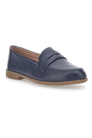 Modri mokasini z levjimi usti Pittarello Look 02 M