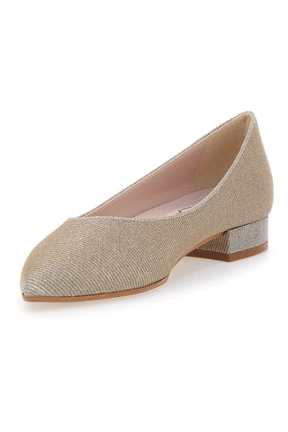 Balerine Oro a Punta Pittarello Glam 3890