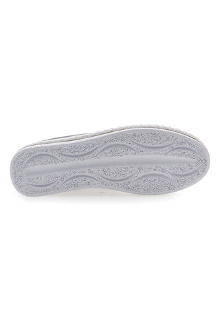 Sneakers Slip-On s črnimi okraski Cafè Cost 23015