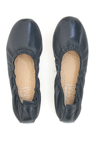 Črne balerinke z elastiko Pittarello Glam 4981