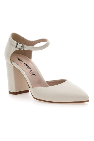 Décolleté Panna con Cinturino Pittarello 4615