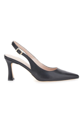Črni čevlji s peto Pittarello Glam 3359